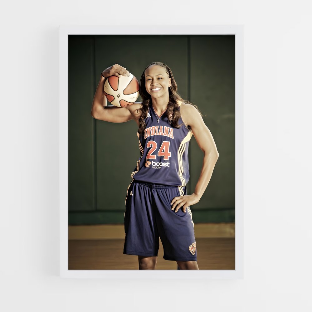 Poster Tamika catchings – affiche Basketball (vue 3)